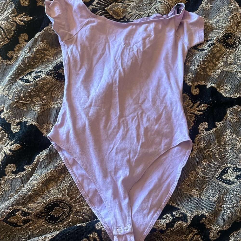 Forever 21 Purple Bodysuit Classic One Piece